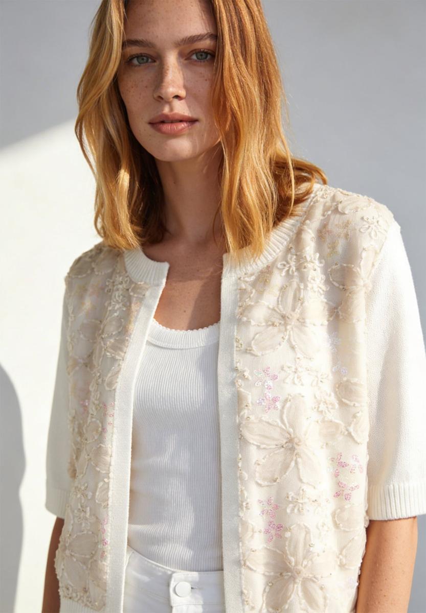 Damen Strickjacke