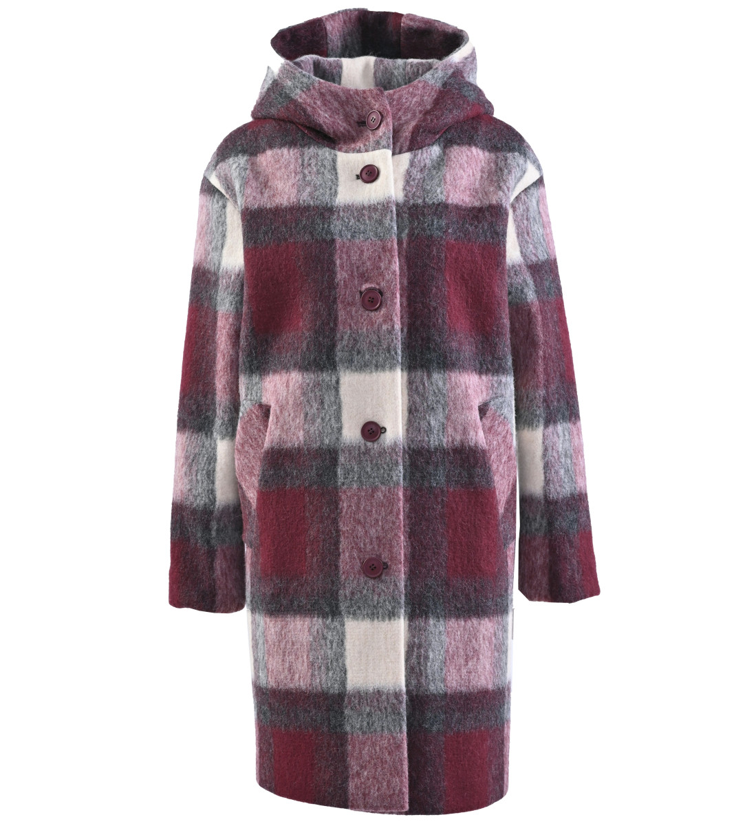 Damen Strickkurzmantel