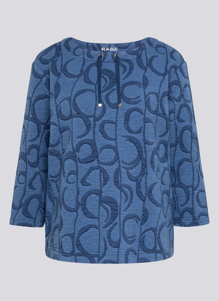 Damen Langarmshirt Nordic Blue