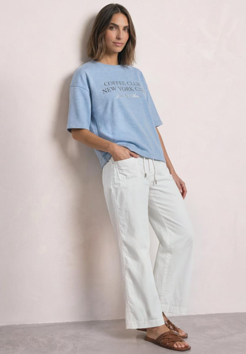 Damen Kurzarm-Sweatshirt
