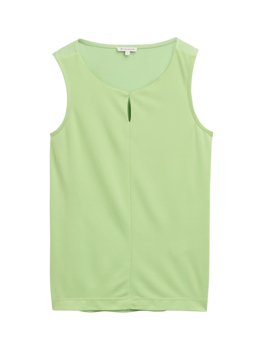 Damen Top mit Cut-Out-Detail
