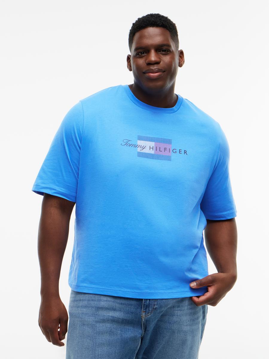 Herren T-Shirt BT-SCRIPT FLAG
