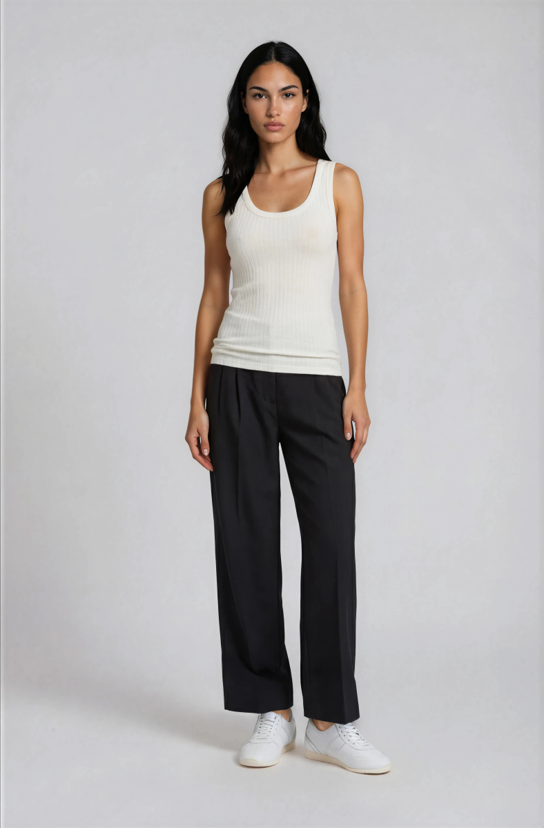 Damen STRAIGHT CROPPED PANTS