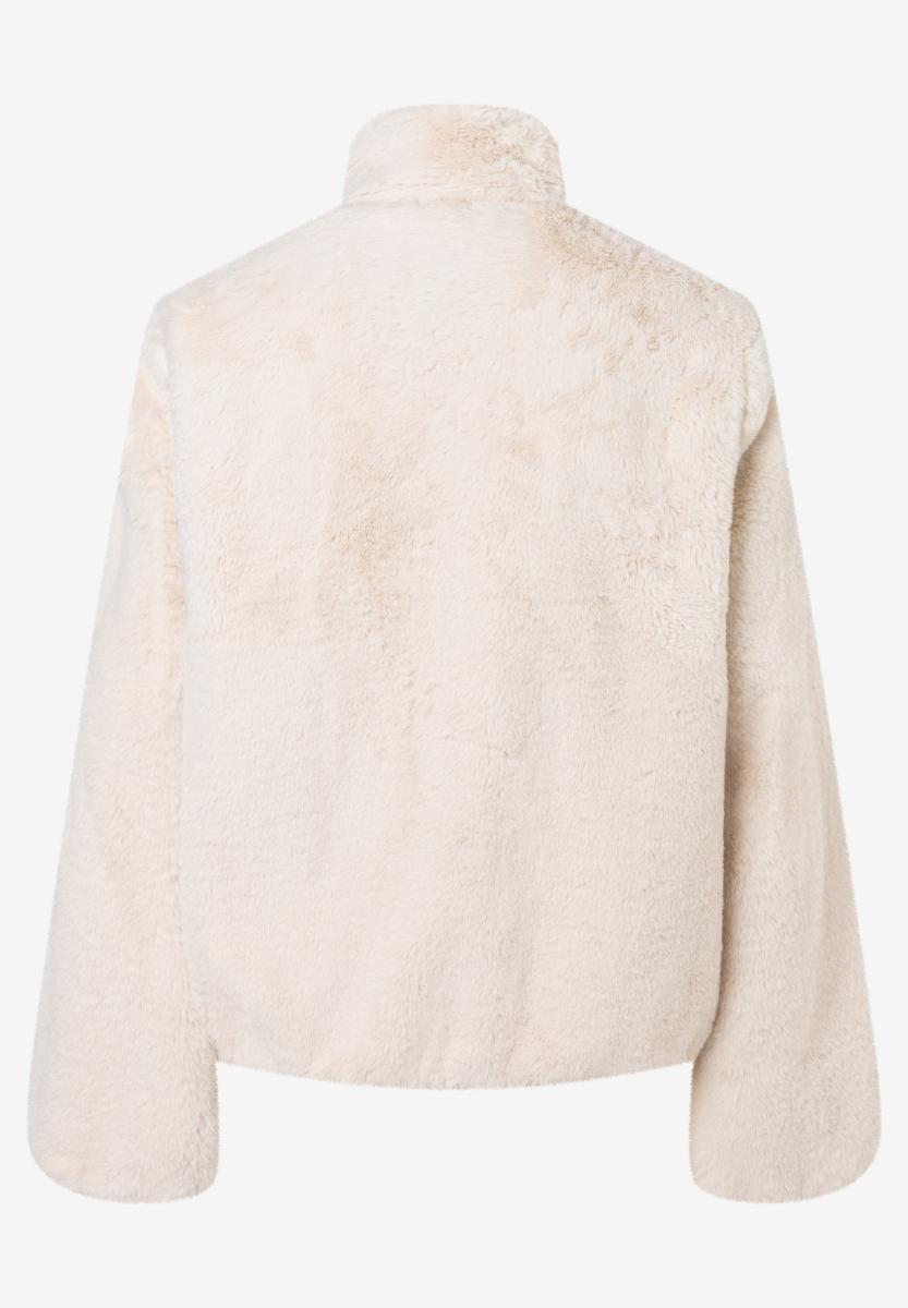 Damen Teddyjacke mit Stehkragen
