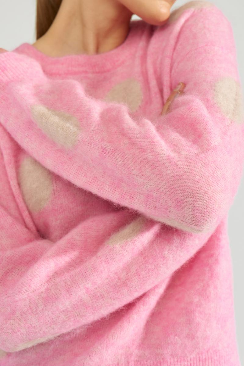 Damen Pullover Nusuri Dot