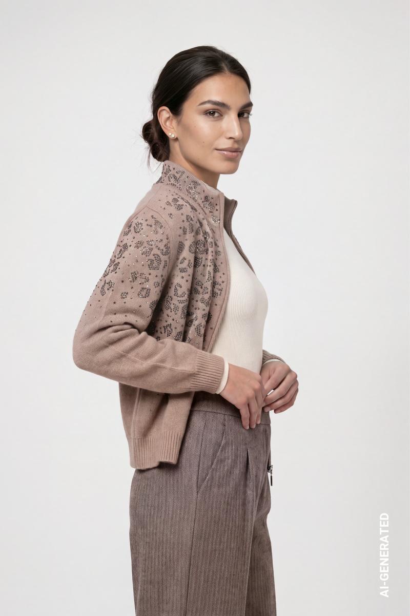 Damen Strickjacke
