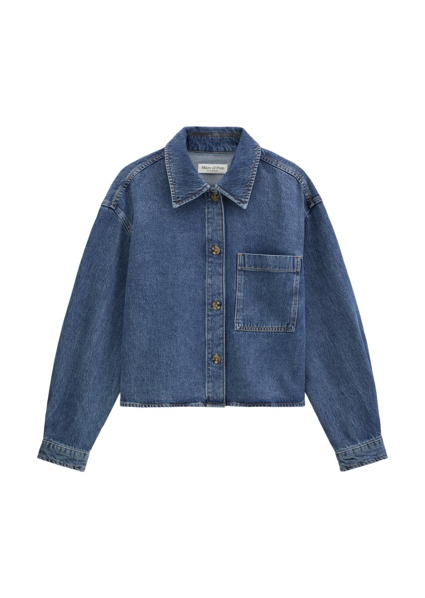 Jeansbluse regular