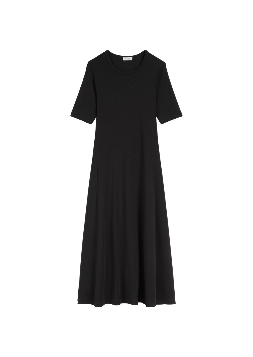 Jersey-Kleid flared