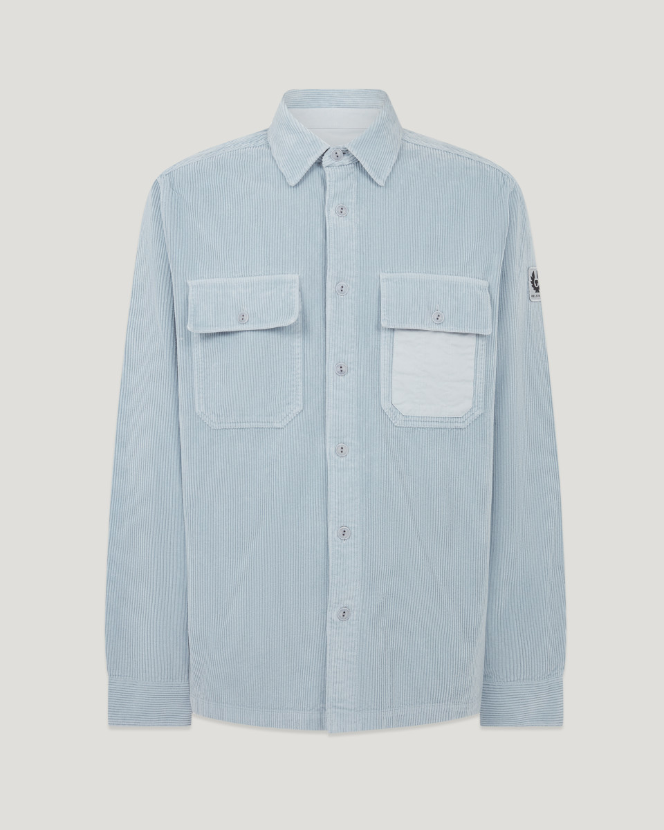 Herren Cord-Overshirt