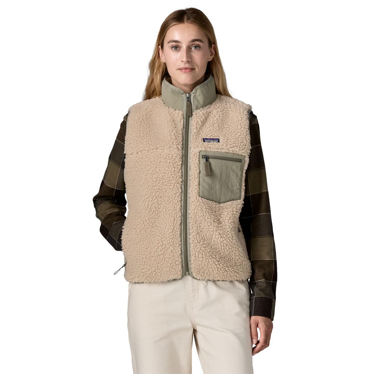 Damen Fleece-Weste Retro-X