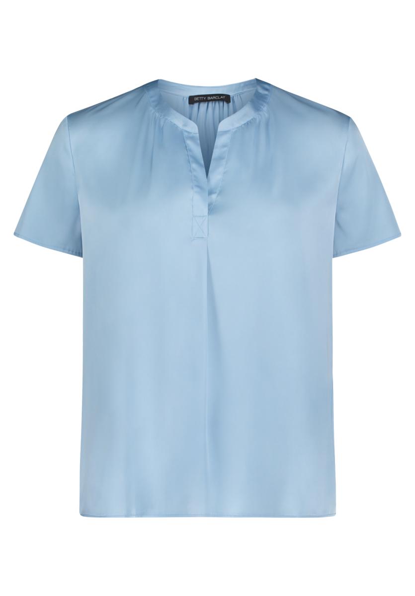 Satin-Bluse