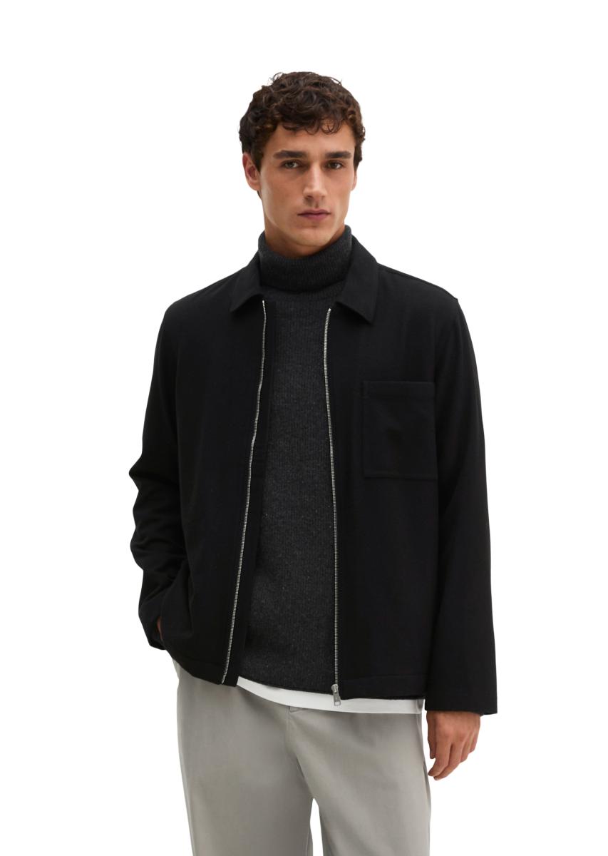 Herren Zip-Overshirt