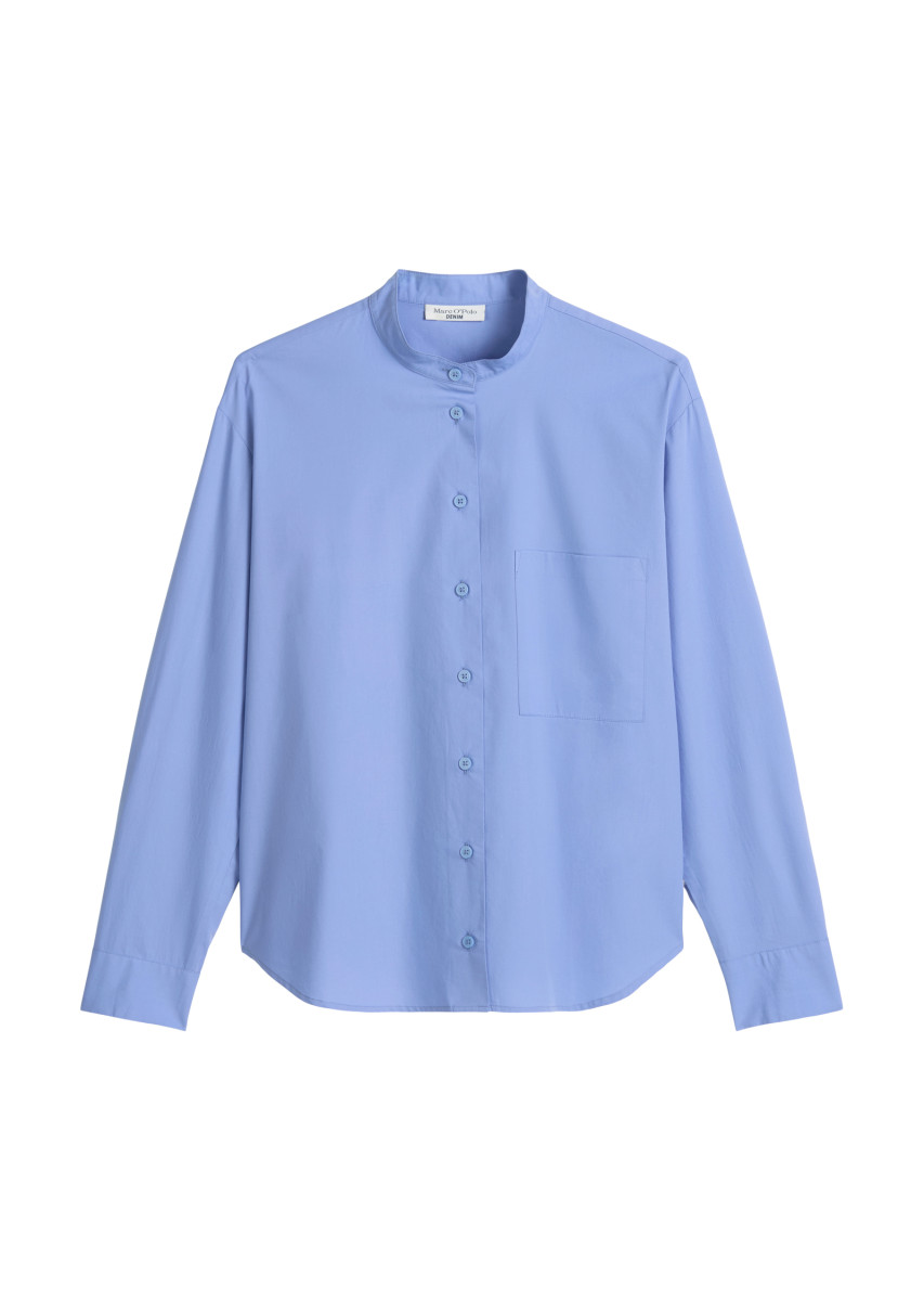 Stehkragenbluse