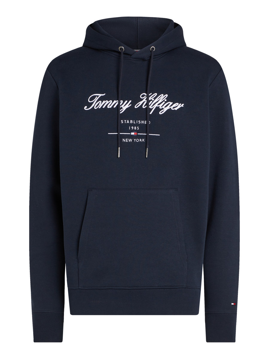 Herren Hoodie mit aufgesticktem Logo