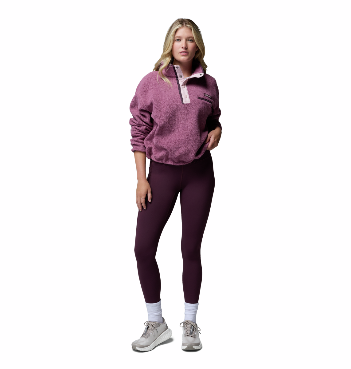 Damen Half-Snap-Fleece Helvetia II