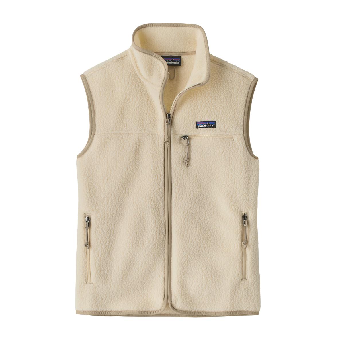 Damen Fleece-Weste Retro Pile