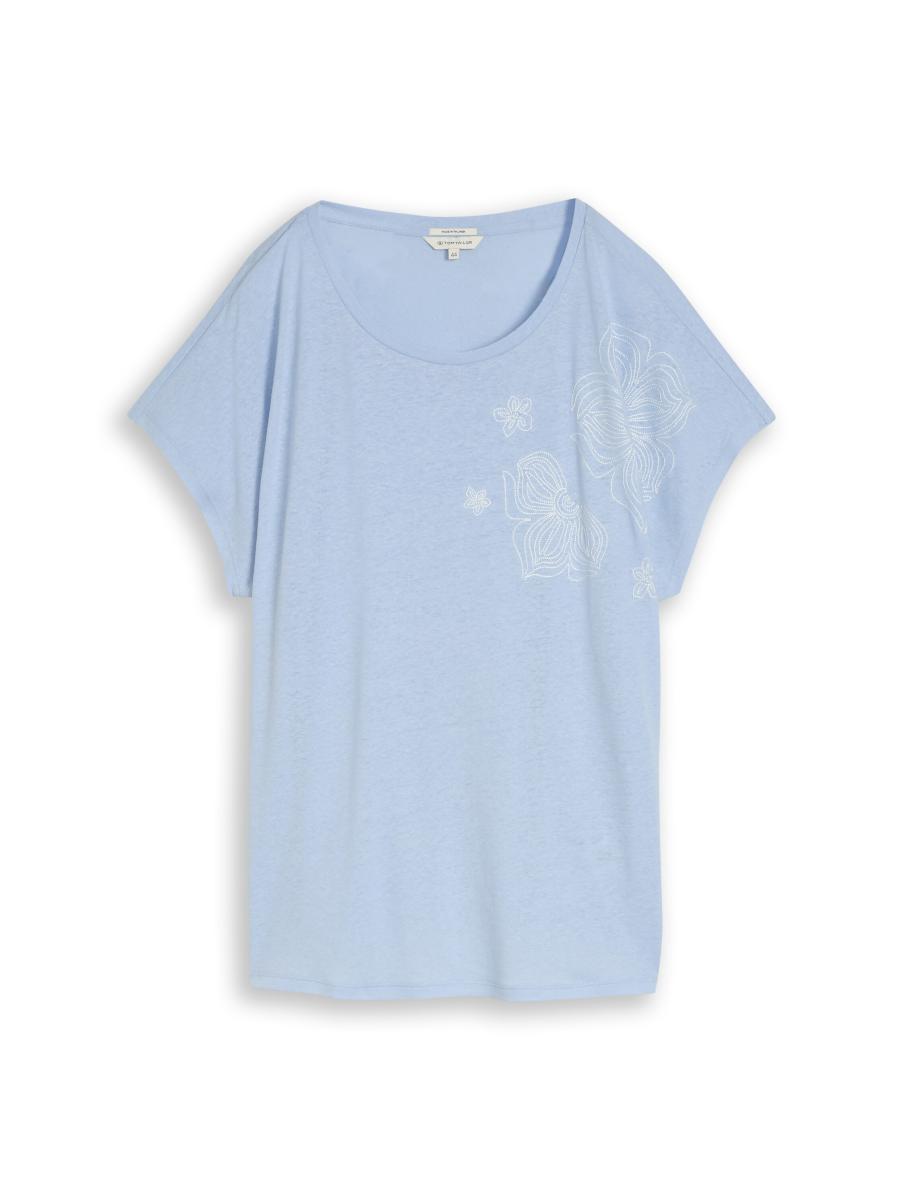 Curvy Leinenshirt
