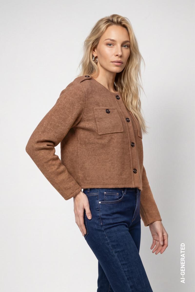Damen Strickjacke