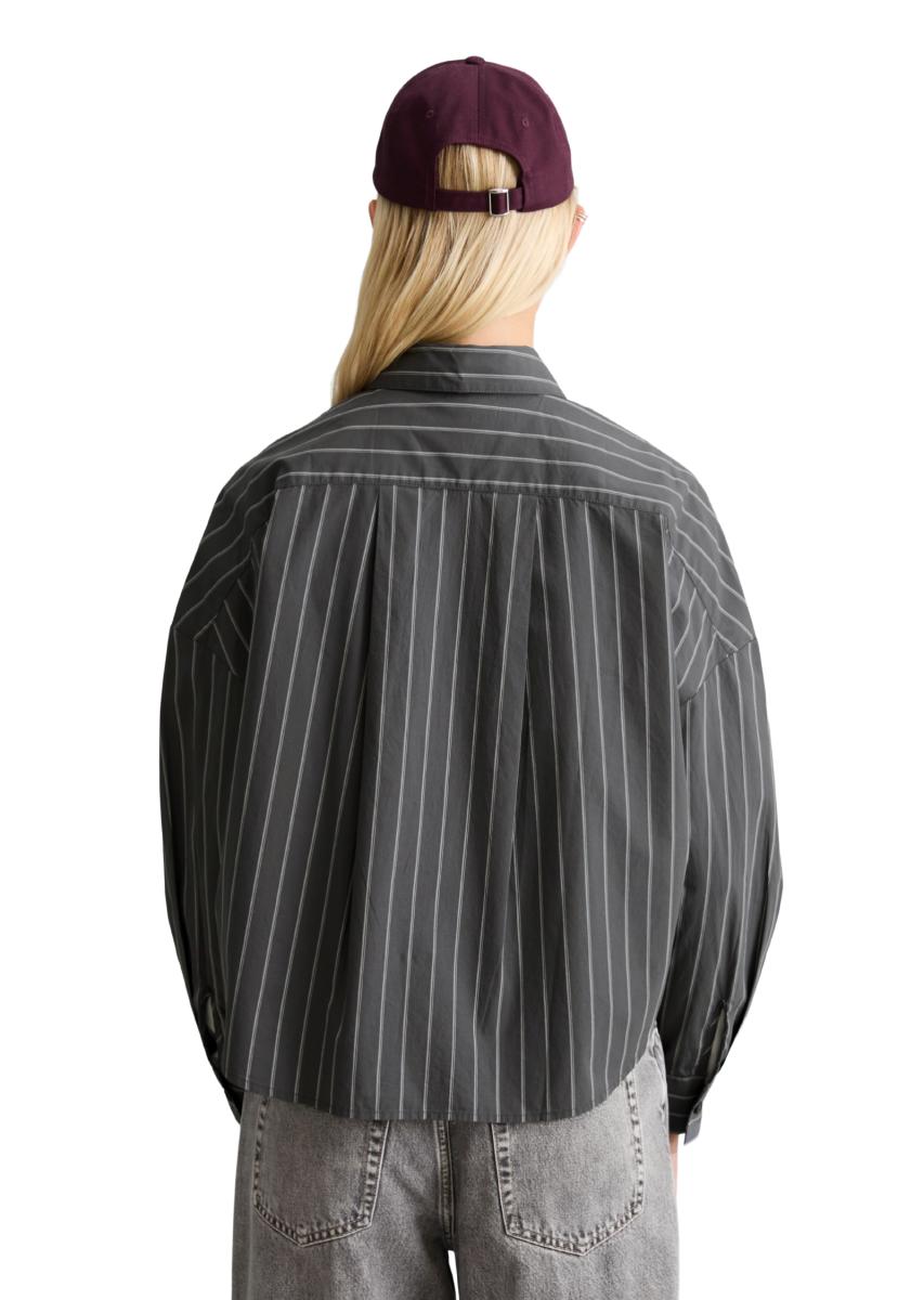 Gestreifte Schluppenbluse