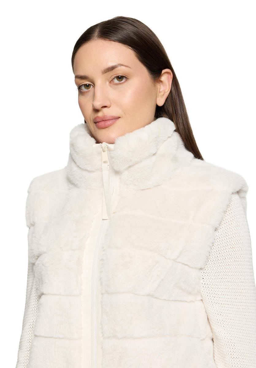 Damen Teddy-Weste