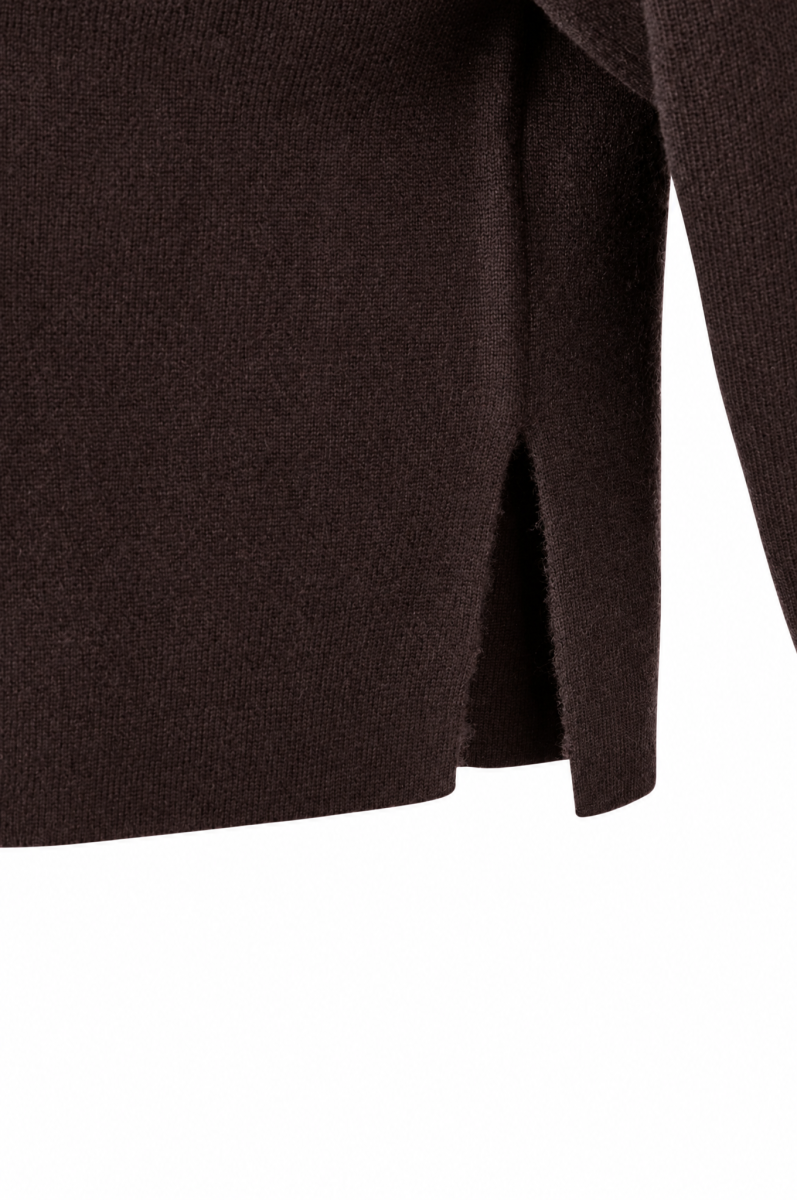 Damen Stehkragen-Pullover