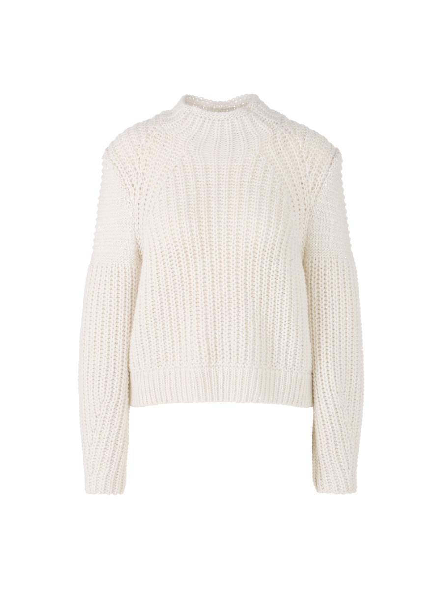 Damen Schimmernder Pullover