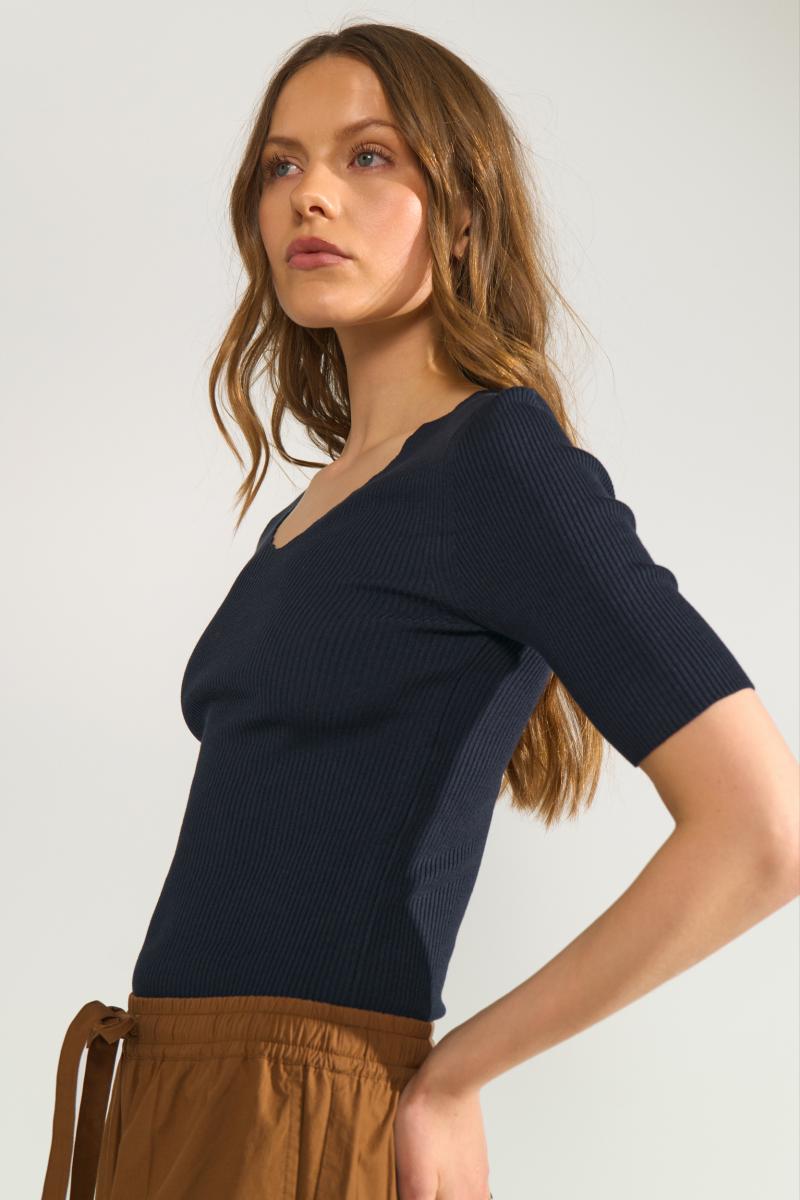 Damen Rippshirt Nuayelet