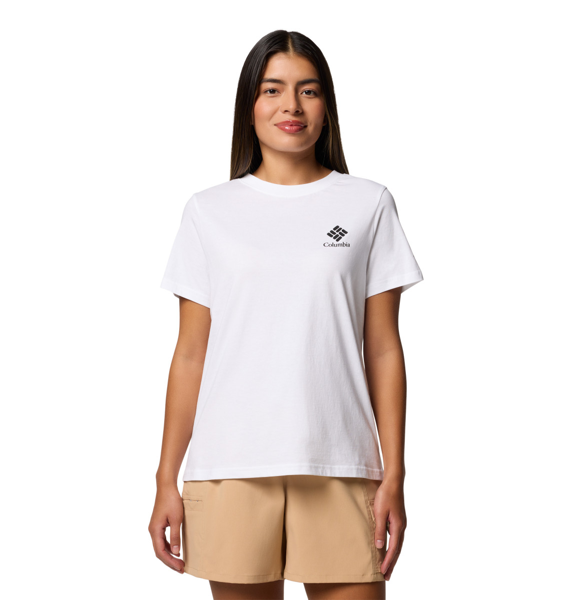 Damen T-Shirt Rolling Bend