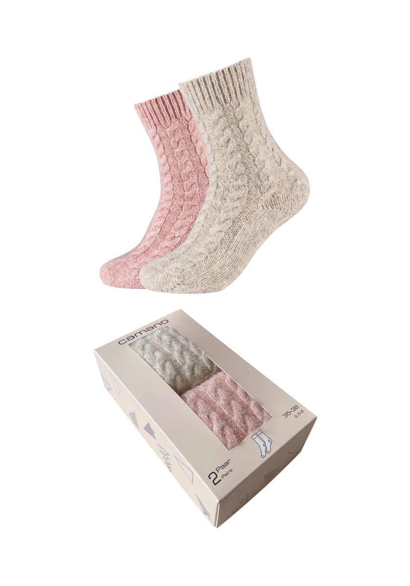 Damen Socken in einer Box 2P