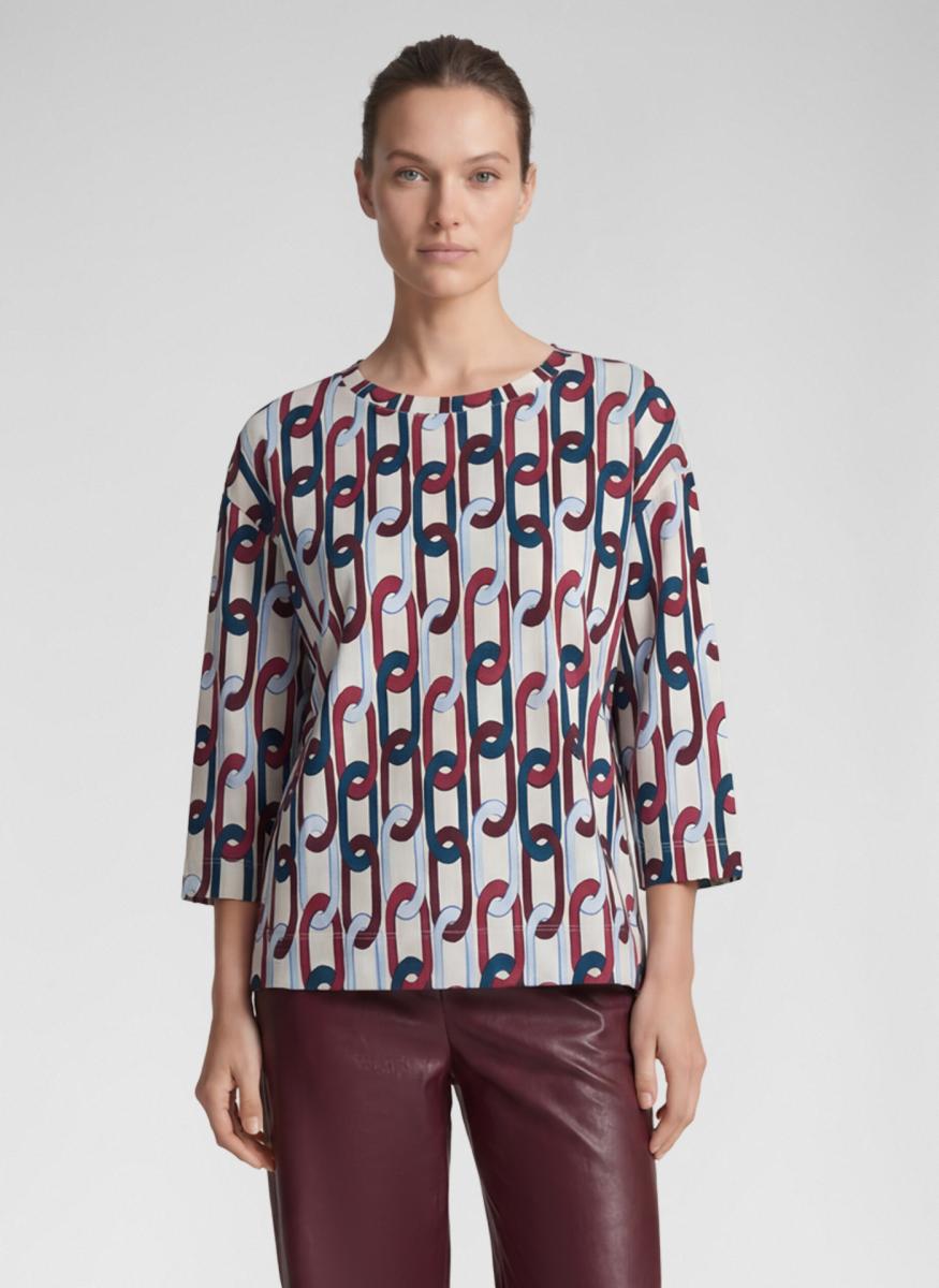 Damen Langarmshirt Cafe Paris
