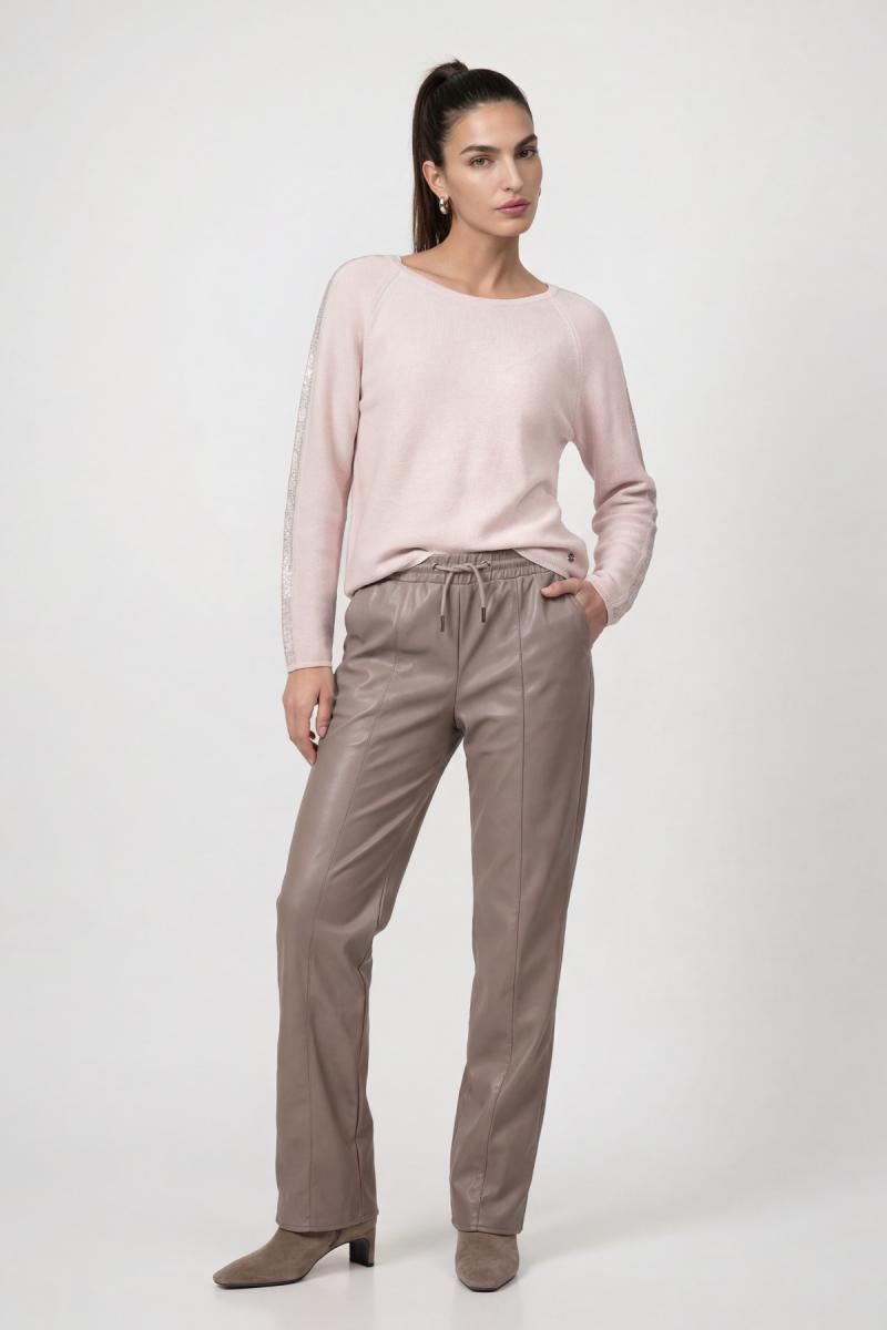 Damen Strickpullover Mit Schmuckakzenten