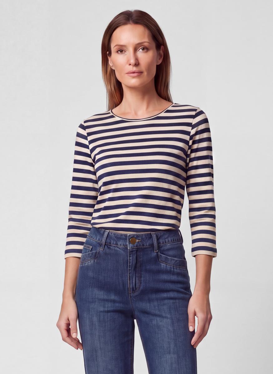 Damen Langarmshirt Checks Please
