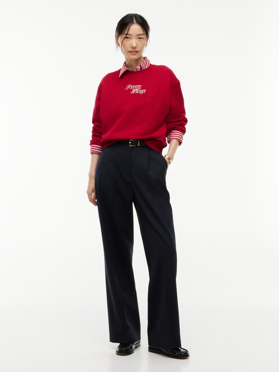 Damen Sweatshirt Script