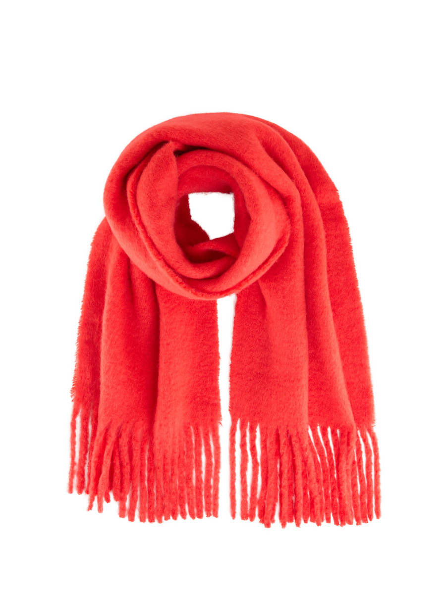 Damen Schal Mit Fransen