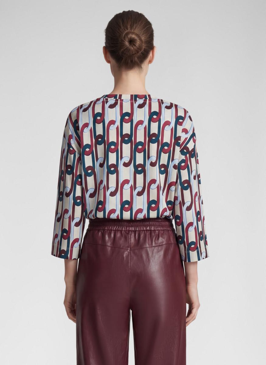 Damen Langarmshirt Cafe Paris