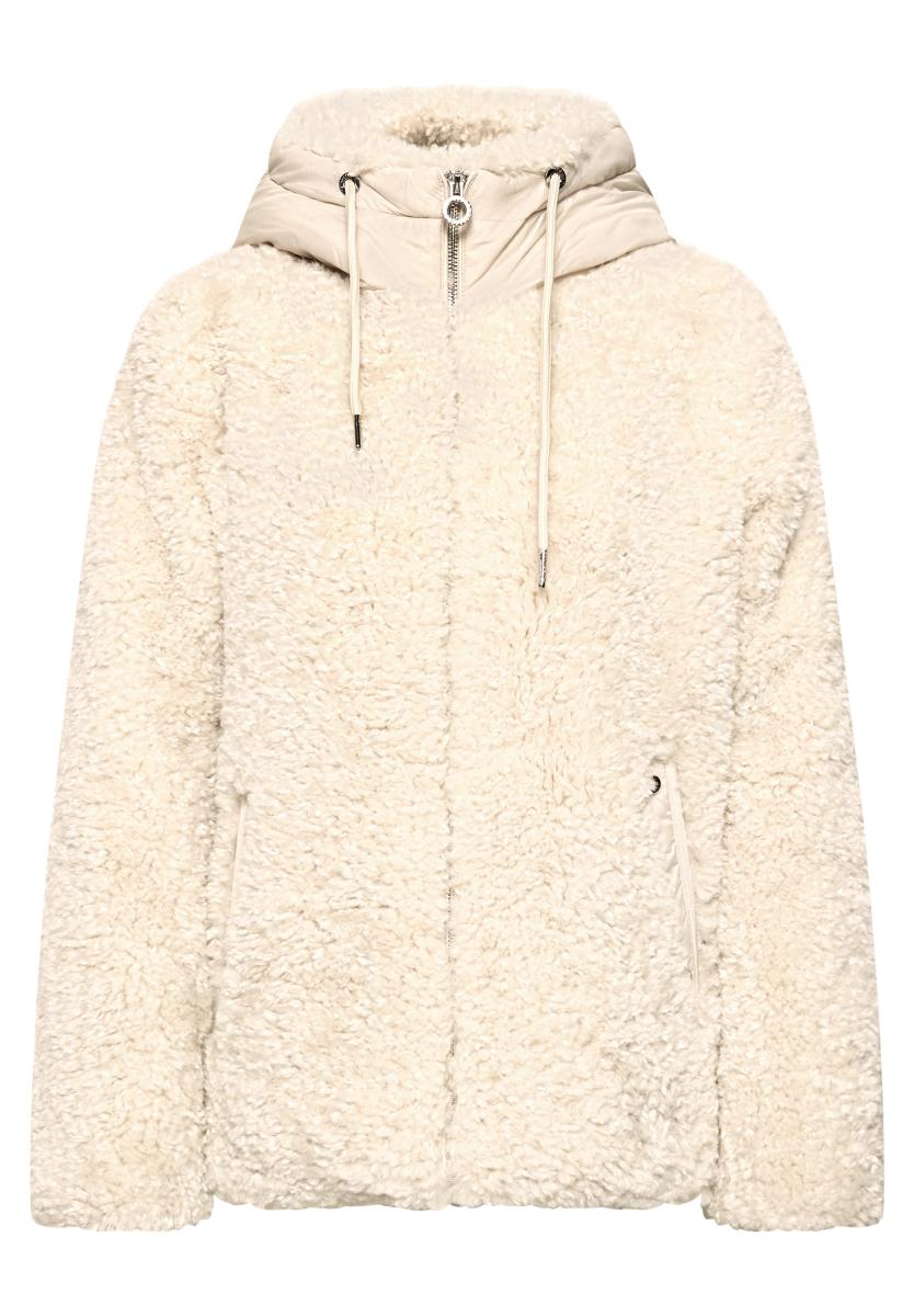 Damen Teddy-Jacke