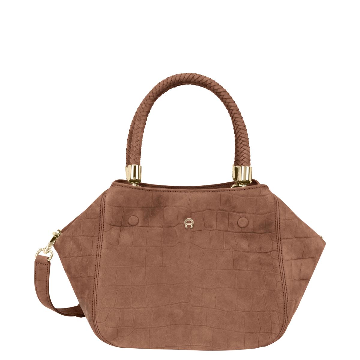 Damen Handtasche Carré Soft Croco M