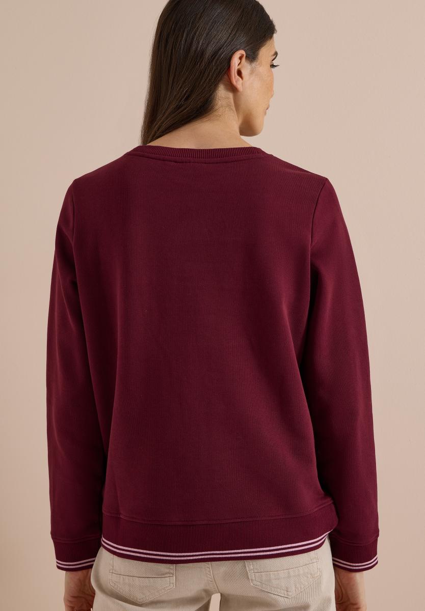 Damen Sweatshirt Mit Rundhals