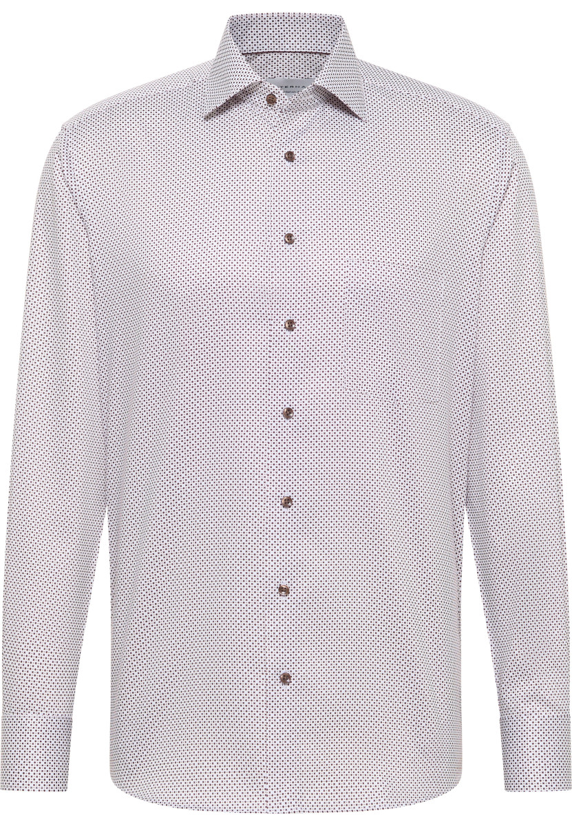 Hemd Satingewebe Langarm