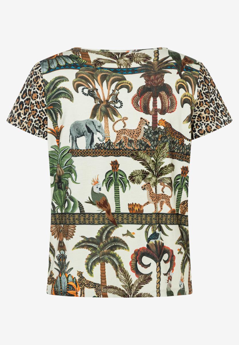 Damen T-Shirt Patch-Shirt