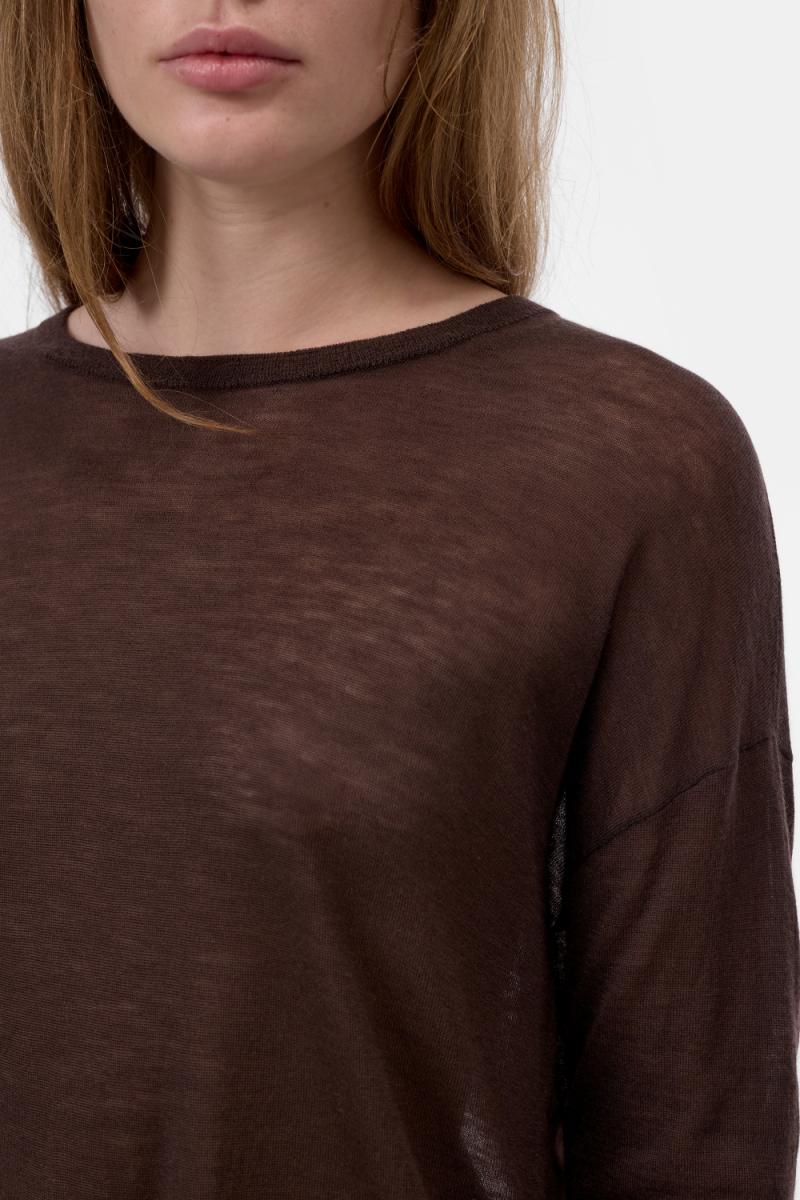 Damen Langarmshirt aus Wolle