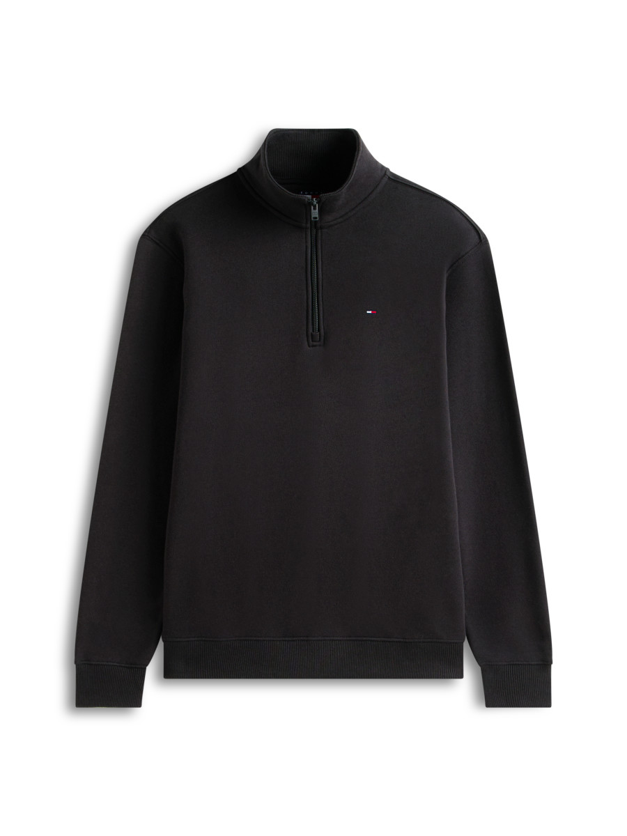 Herren Pullover TJM Reg Fleece QZ Mock Neck