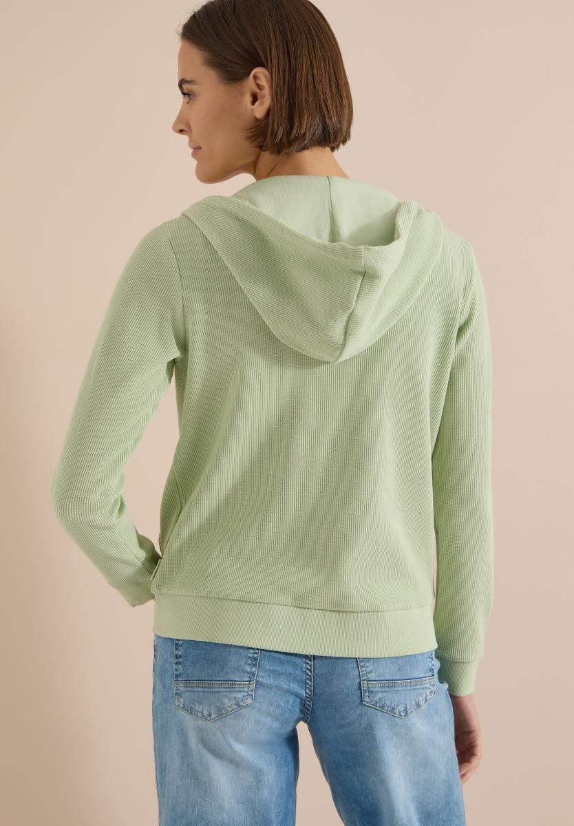 Damen Sweatjacke Mit Kapuze