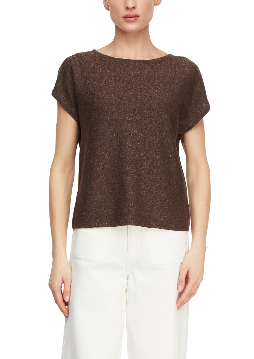 Damen Pullover Mit Kurzen Ärmeln
