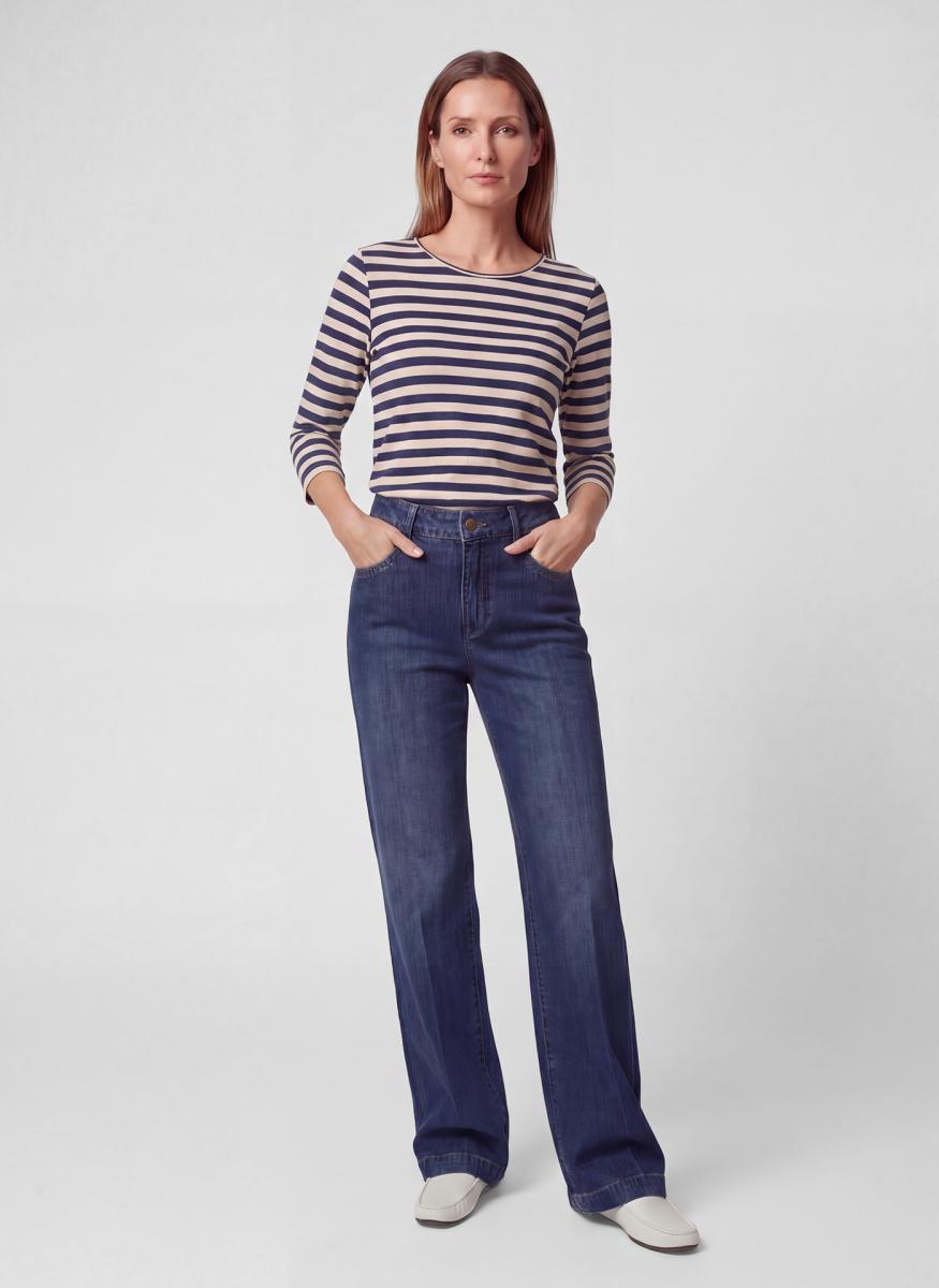 Damen Langarmshirt Checks Please