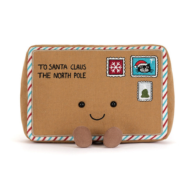 Plüschtier Brief an den Weihnachtsmann