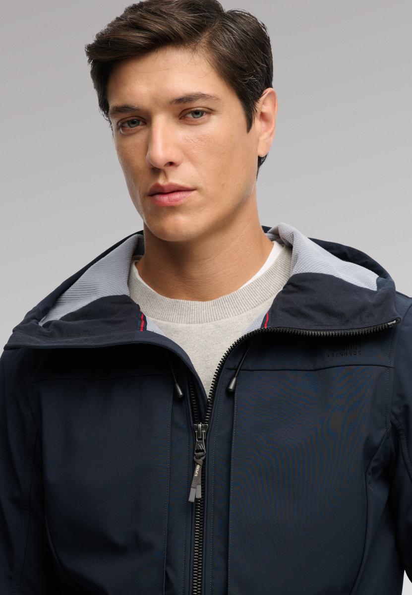 Herren Jacke Trekker mit Kapuze