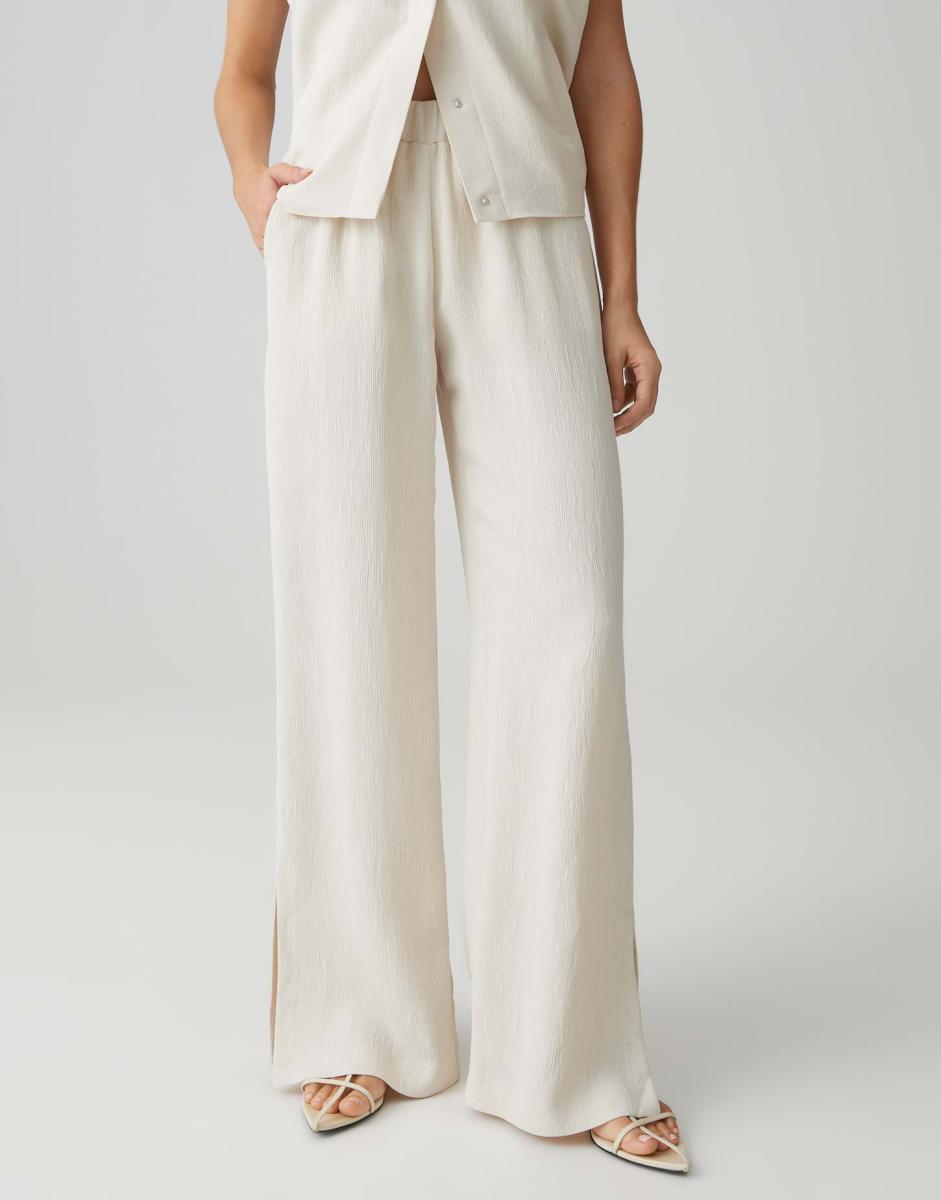 Damen Wide Leg Hose Mucia moss