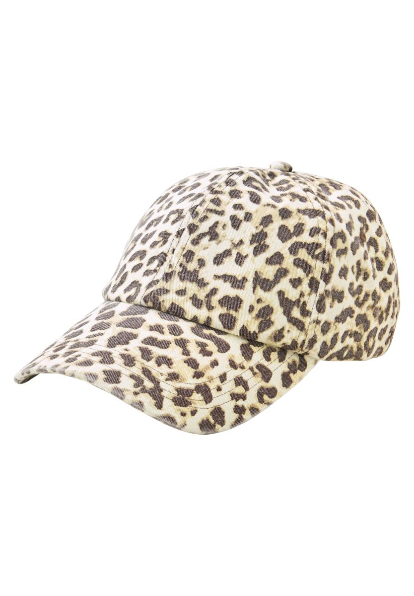 Damen Cap mit Leo-Muster