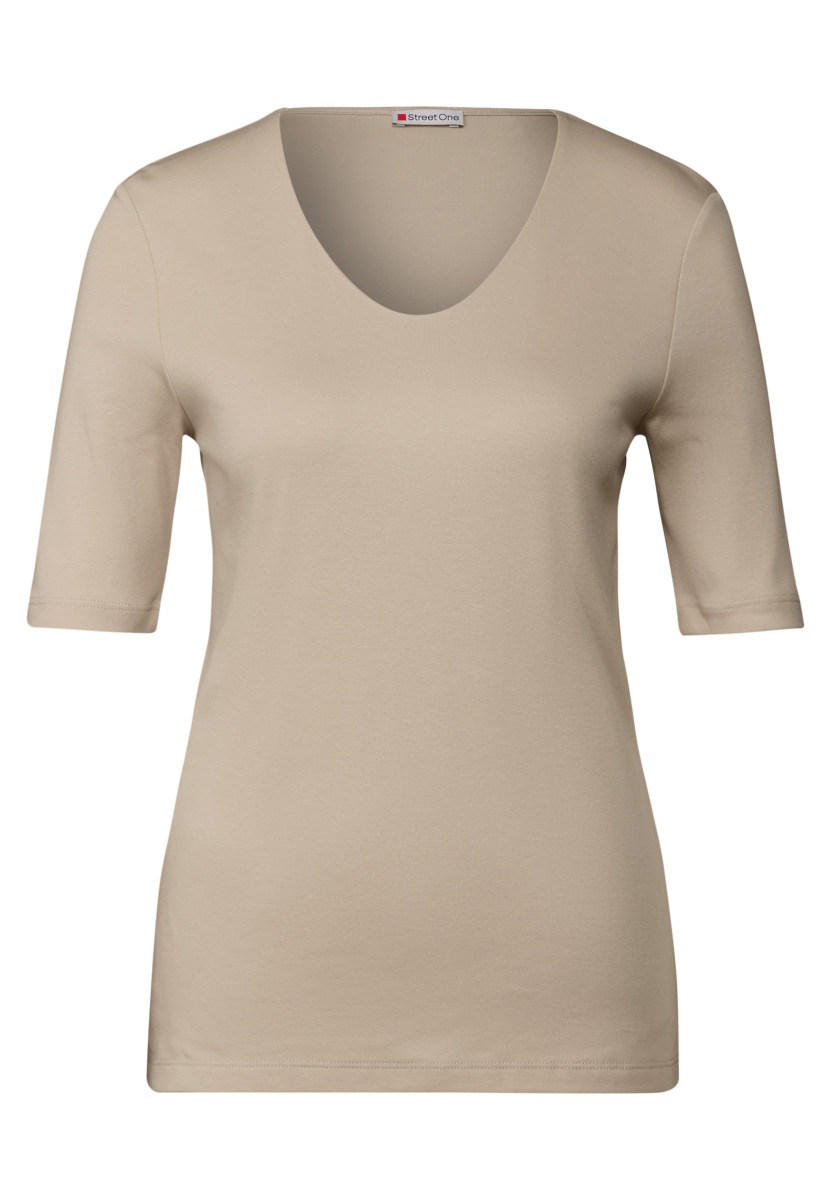 Damen Shirt in Unifarbe